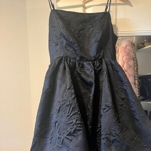 Anthropology black dress